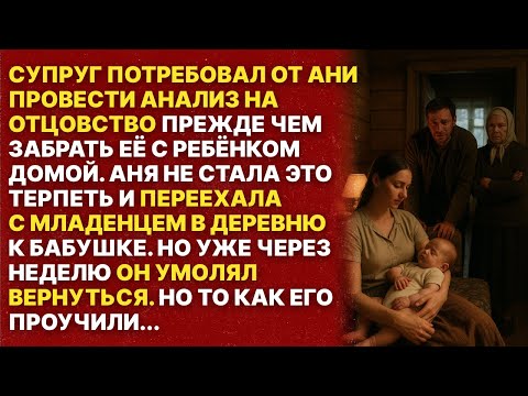 Видео: СУПРУГ ТРЕБОВАЛ АНАЛИЗ НА ОТЦОВСТВО ПРЯМО В РОДИЛЬНОЙ ПАЛАТЕ