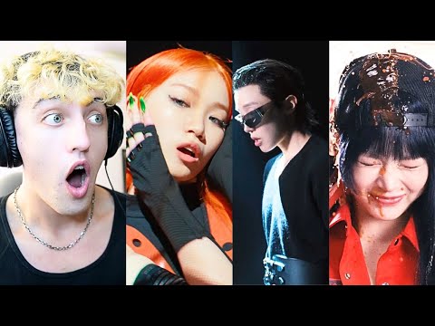 Видео: Реакция Южной Африки на официальный клип Le Sserafim (при участии Джей-Хоупа из BTS) «Spaghetti»!