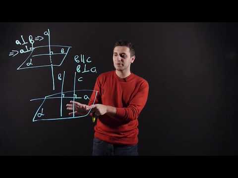 Видео: Геометрия 10 класс - Перпендикулярность прямой и плоскости