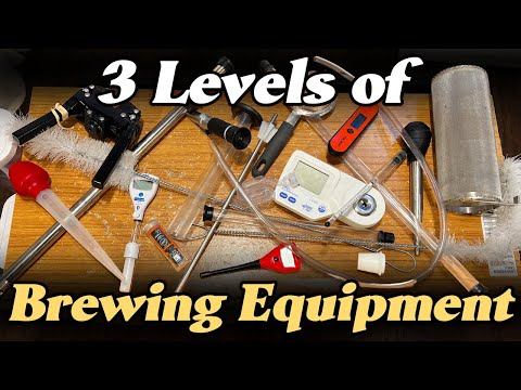 Видео: 3 уровня оборудования для домашнего пивоварения