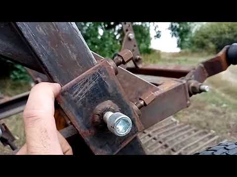 Видео: Самодельная картофелекопалка.