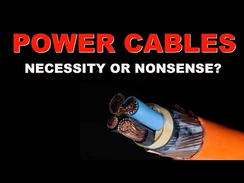 Видео: Аудиогигиена 1: кабели питания