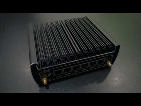Видео: Домашний роутер-NAS-WiFi точка доступа на МиниПК с 6 LAN