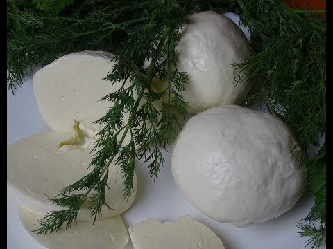 Видео: Сыр по типу Моцарелла на закваске. Просто и вкусно!