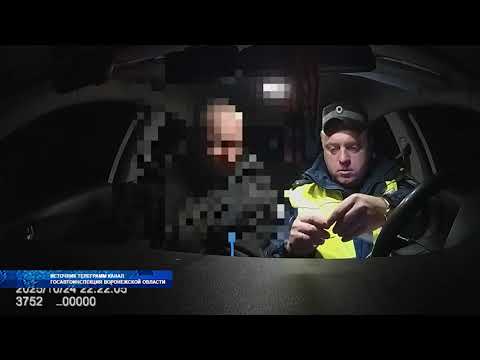 Видео: Сотрудники ДПС задержали очередного пьяного водителя