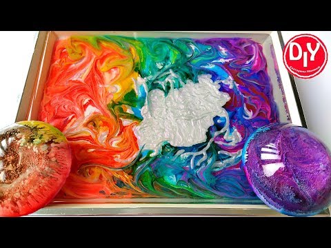 Видео: Разный результат в эффекте Петри с эпоксидной смолой.