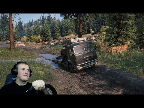 Видео: Прямой эфир по SnowRunner месим грязь в Вашингтоне  добро пожаловать