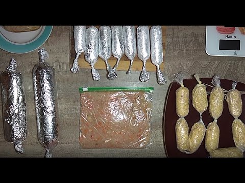 Видео: ЗАГОТОВКА полуфабрикатов ИЗ ФАРША на неделю ! Что приготовить из фарша ?! Бюджетное меню за 150 грн!