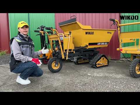 Видео: Сегодня в центре нашего внимания – модернизация мототележки модели LMY-500S XLD.