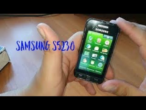 Видео: Samsung Star GT S5230. Топовый телефон 2009 года !