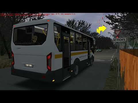 Видео: OMSI 2\Paz Vektor Next\в Мичурино.