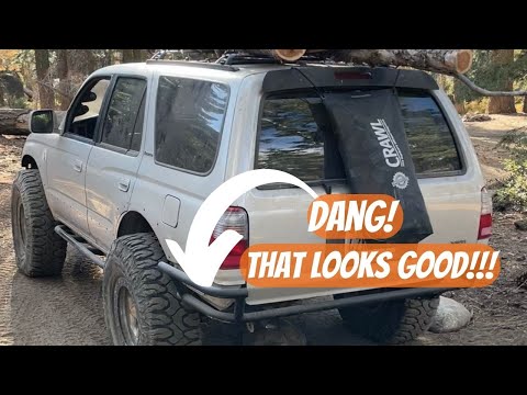 Видео: Изготовление с нуля фирменного заднего бампера для 4Runner третьего поколения — серия 4Runner