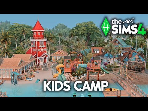 Видео: СТРОЮ ДЕТСКИЙ ЛАГЕРЬ С НАВСТРЕЧУ ПРИКЛЮЧЕНИЯМ В СИМС 4 // The Sims 4 Adventure  Awaits - Kids Camp