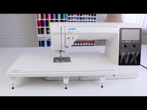 Видео: Швейная машина, которая умеет все! Обзор JUKI HZL-NX7 Kirei
