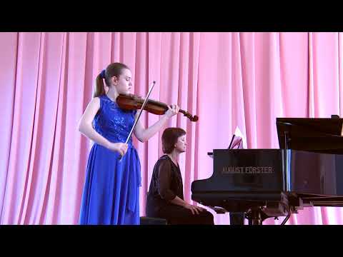 Видео: Л. Шпор, концерт для скрипки с оркестром № 2, часть 1