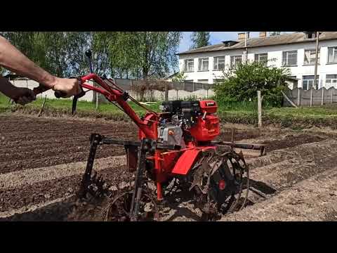 Видео: Мотоблок Форте. Ёжики.