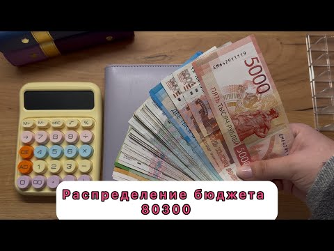 Видео: #29 Распределение семейного бюджета по конвертам / Октябрь / 80300