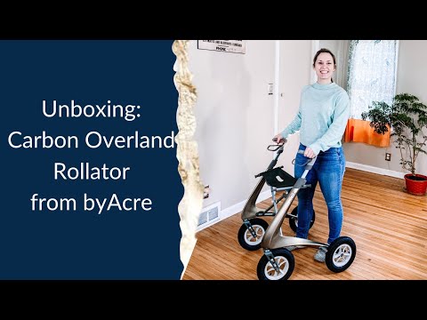 Видео: Распаковка: Carbon Overland Rollator от byAcre
