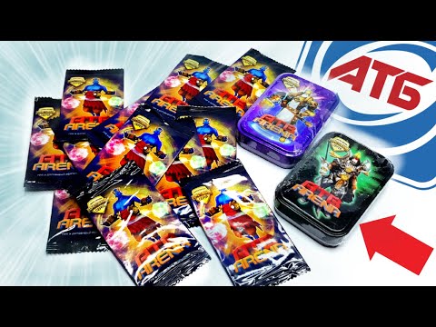 Видео: МЕГА РАСПАКОВКА КАРТОЧЕК ATB Arena 2-  Акция АТБ 2021 АТБ АРЕНА