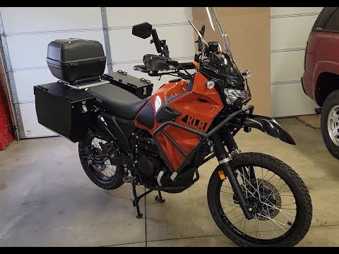 Видео: 2022 KLR650 Все моды и аксессуары. (ссылки в описании).