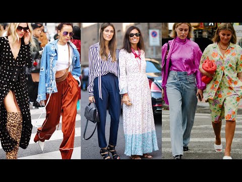 Видео: Великолепная уличная мода в Милане. Красивые люди в самых изысканных нарядах.