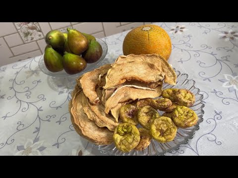 Видео: Сухофрукты из Инжира и Дыню- секрет сушки / Figs and Melon - drying secrets