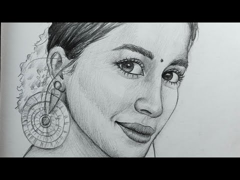 Видео: Как нарисовать лицо девушки ~ Метод Лумиса — это прекрасный