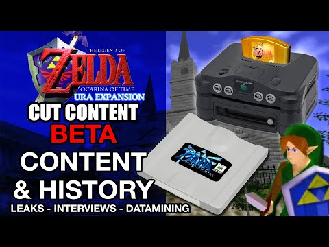 Видео: История и неиспользованный контент серии Ura Zelda | Вырезанный контент из Zelda