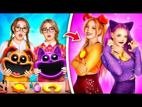 Видео: Ми зробили з Ботанів CATNAP і DOGDAY! Мейковер Smiling Critters!