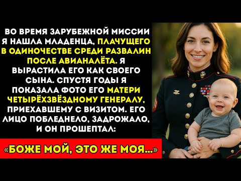 Видео: Я воспитала младенца, которого нашла в руинах а потом четырехзвездный генерал узнал его по ожерелью