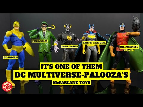Видео: 2025 DC MULTIVERS-PALOOZA! (Тишина, Загадочник, Бэтгёрл, Страж и многое другое | Игрушки McFarlane