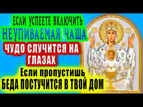 Видео: САМЫЙ ОПАСНЫЙ ДЕНЬ ЗА 100 ЛЕТ УСПЕЙ ВКЛЮЧИТЬ молитву иконе Неупиваемая Чаша