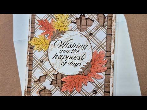 Видео: Сентябрь 2025 г. Альтернативное видео Paper Pumpkin №2 с участием Fall For Toile от Stampin'Up!