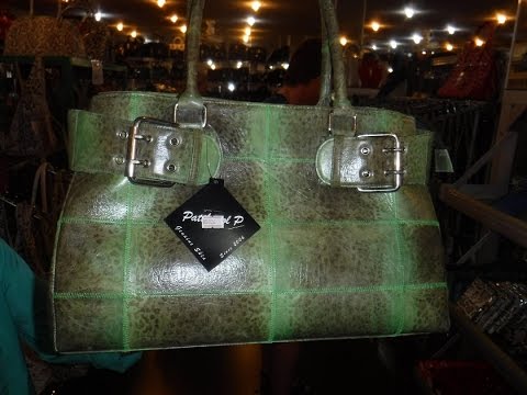 Видео: Тайланд. Магазин кожаных аксессуаров. Сумки, кошельки, ремни....