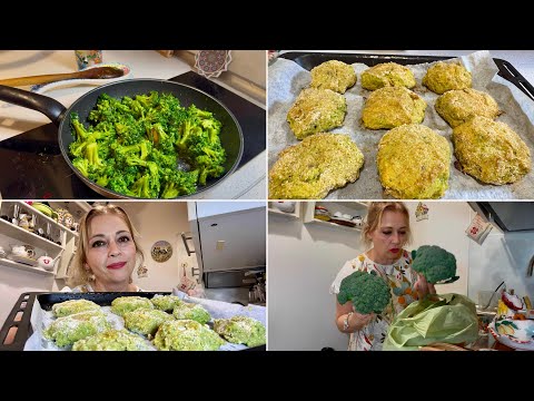 Видео: Кюфтенца от броколи + броколи за гарнитура или паста
