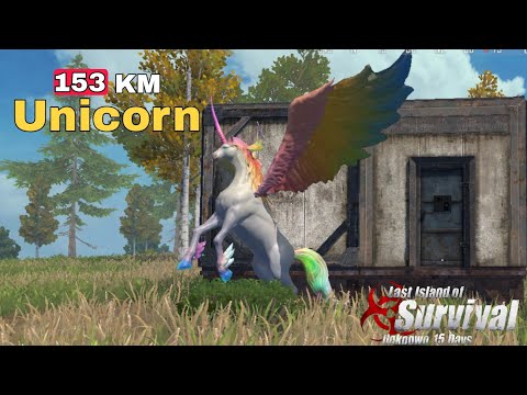 Видео: Выживание на стандартном сервере с Единорогом в Last Island of Survival