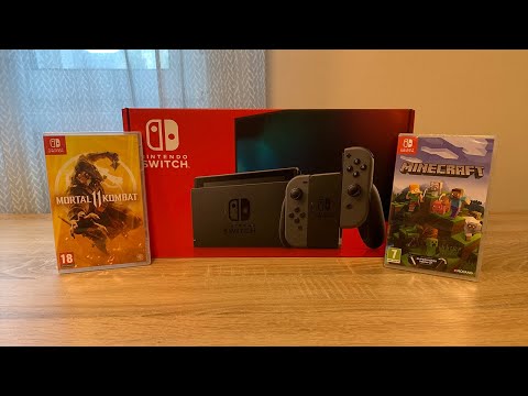 Видео: Распаковка Nintendo Switch