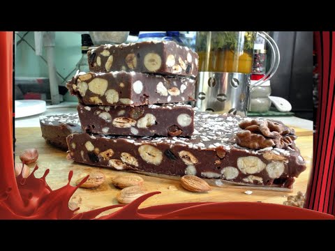Видео: Шоколадно ореховый фадж /// Безумно вкусное лакомство!