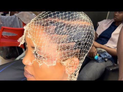 Видео: Сетка для волос с прической в ​​виде ананаса/попкорна