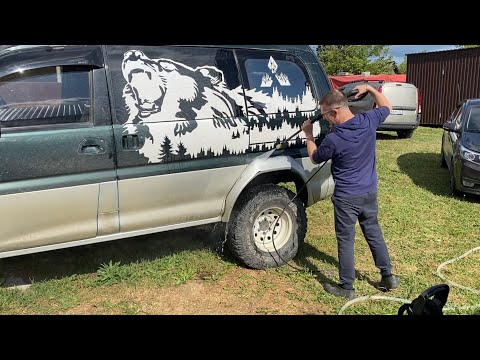 Видео: Мойка , полировка салона , пылесос , трасформируемые сиденья )))