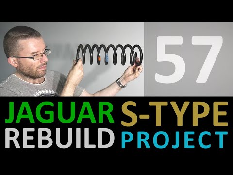 Видео: Реставрация Jaguar S-Type [57] ПЕРЕДНЯЯ ПОДВЕСКА Разборка (2) Весна Время