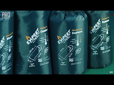 Видео: Спальные мешки от Expert-Tex