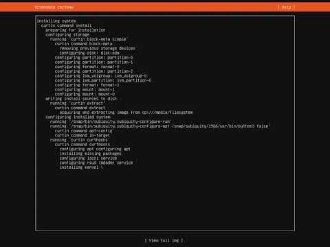 Видео: Установка Ubuntu Linux Server 20.04 LTS (Installation Ubuntu Linux Server 20.04 LTS)