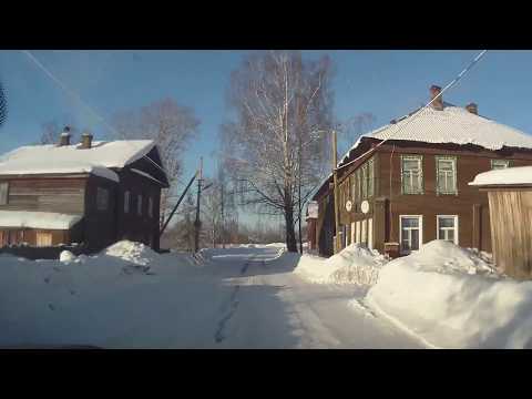 Видео: Кологрив. Январь 2017 год.