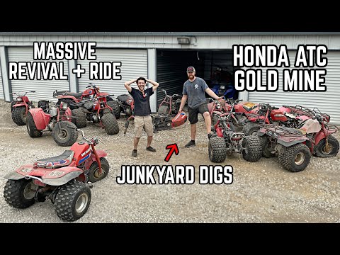 Видео: Я нашел 23 БРОШЕННЫХ трехколесных транспортных средства. Будут ли они ездить и ехать?