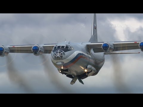 Видео: Ан-12 поторопили со взлётом RA-12137