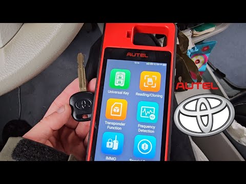 Видео: Программирование мастер-ключа Toyota AUTEL KM100