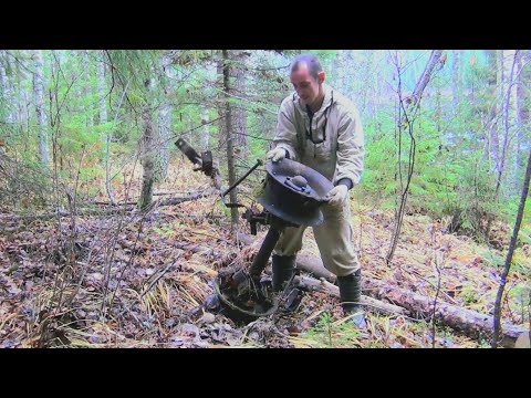 Видео: Стоянка бригады лесорубов 1940-1950г! Нашел сброс старинных запчастей от конной тяги!