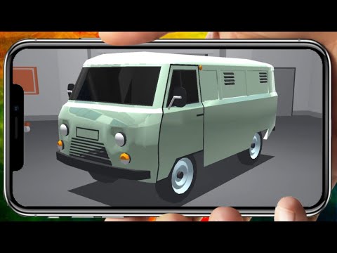 Видео: ПОСТАВИЛ в БУХАНКУ НОВЫЙ ДВИГАТЕЛЬ с УАЗ / РЕТРО ГАРАЖ / Мобильная игра