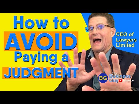 Видео: Как избежать выплаты по гражданскому решению суда [Стратегии защиты активов]